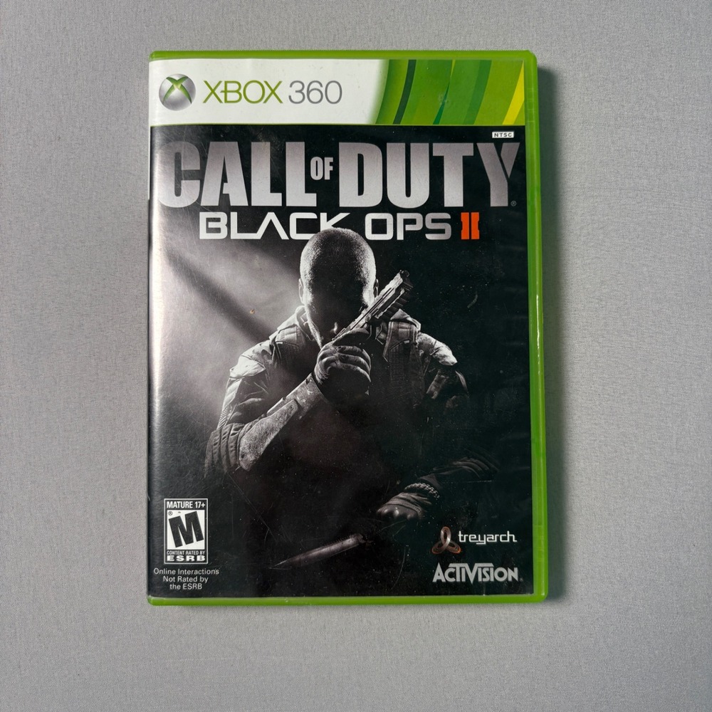 Call of Duty Black Ops II Xbox 360 Activision Treyarch FPS Video Game NTSC 2012